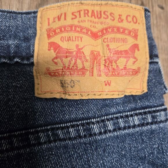 Levi’s 550 Men’s Jeans Relaxed Fit Straight Leg Denim 52 x 30 - Picture 9 of 9